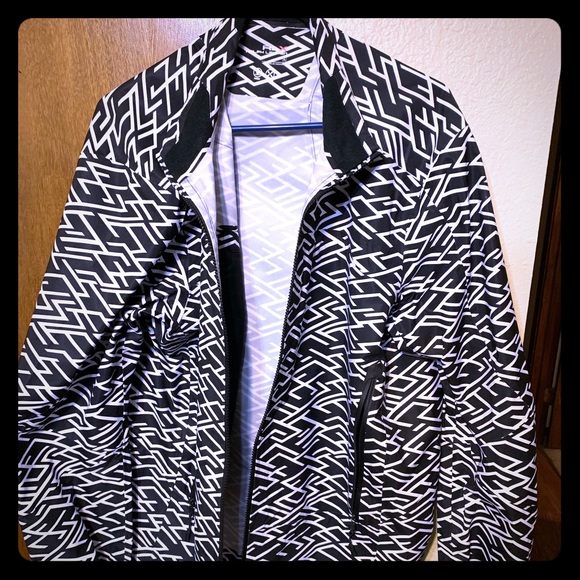 rlx golf rain jacket